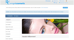 Desktop Screenshot of engel-cosmetic.de